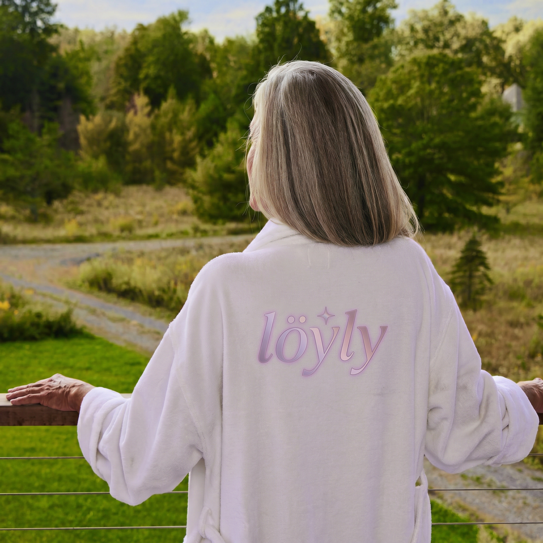 Ritual de wellness acasă - halat din bumbac organic LÖYLY